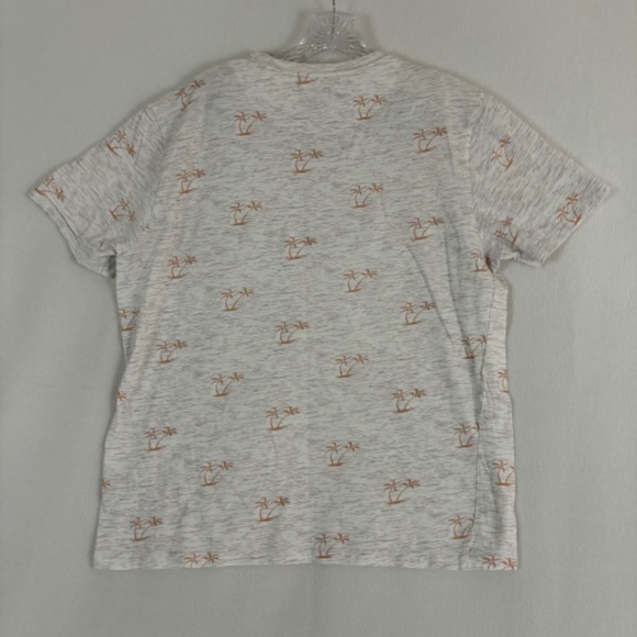 Denim and Flower palm tree beach island t shirt Slim Fit - Picture 4 of 8